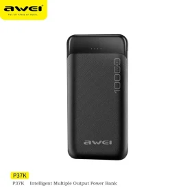 Awei P37K 10000mAh Fast Charging Portable Power Bank