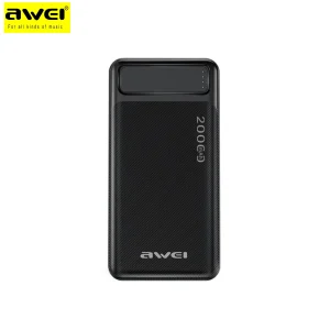 Awei P6K 20000mAh Double USB Output Power Bank