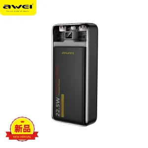 Awei P78K 20000mAh PD22.5w portable Fast charging Power bank 6 MONTHS OFFICIAL WARRANTY