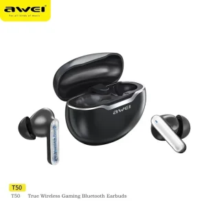 Awei T50 Wireless Headphones Bluetooth 5.3 Earbuds With Mic