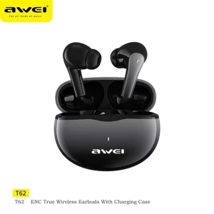 Awei T62 4 Mic ENC Earphones Bluetooth 5.3 Earbuds