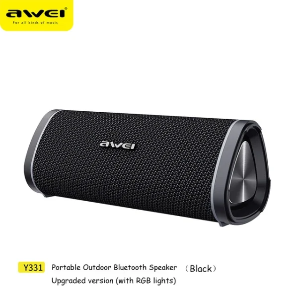 Awei Y331 Portable Waterpoof Bluetooth 5.0 Speaker 6 MONTHS OFFICIAL WARRANTY