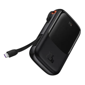BASEUS Qpow Pro Digital Display Power Bank 20000mAh 20W with Type-c Cable