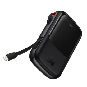 BASEUS Qpow Pro Digital Display Power Bank 20000mAh 20W  with Lightning Cable