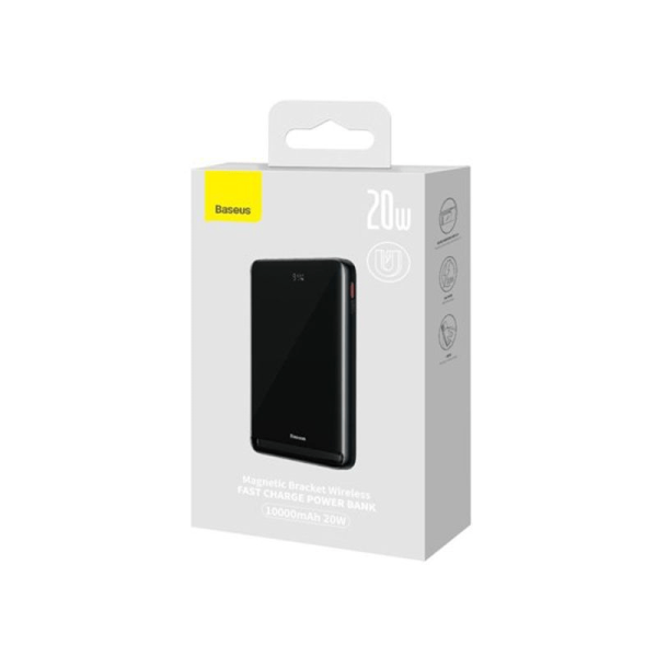 Baseus 10000mah 20w Magnetic Bracket Wireless Fast Charge Powerbank - Image 3
