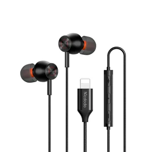 Mcdodo Micro Star Series Stereo Wired Earphone for Lightning