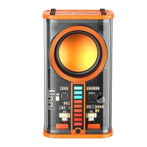 Transparent Mecha K07 Wireless Bluetooth Speaker