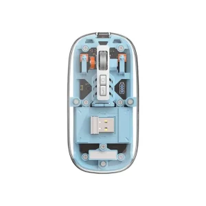 WIWU Crystal Transparent Wireless Mouse 2.4G