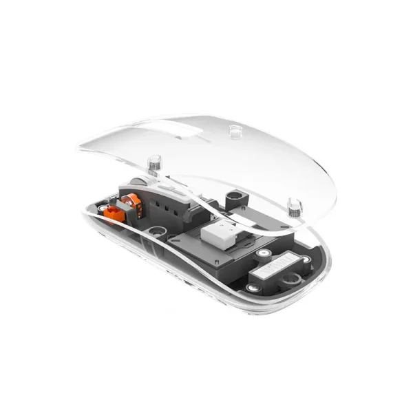 WIWU Crystal Transparent Wireless Mouse 2.4G - Image 2
