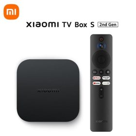 Xiaomi TV Box S (2nd Gen) 4K Ultra HD 2GB/8GB Google TV - Black [6 Months Warranty]