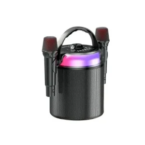 Awei Y388 Portable Karaoke Bluetooth Speaker with Dual Wireless Microphone