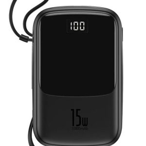 Baseus Qpow Digital Display Power Bank 10000mAh Type-C/Lightning