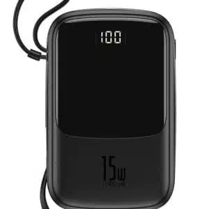 Baseus Qpow Digital Display Power Bank 10000mAh Type-C/Lightning