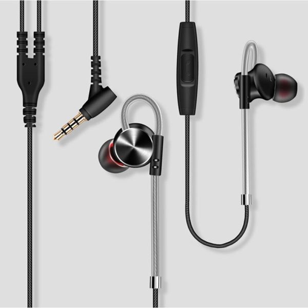 QKZ DM10 Metallic Earbuds Stereo Earphones - Image 2