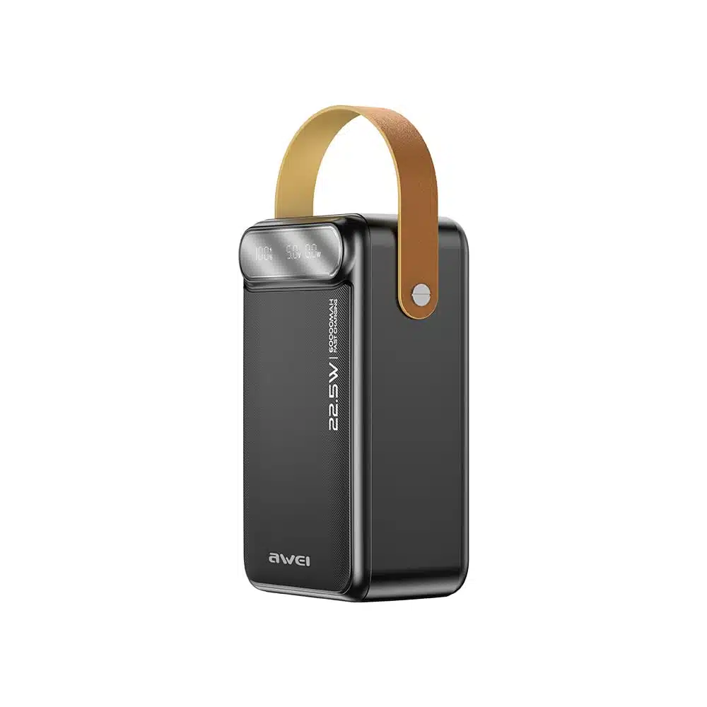 AWEI P101K 60000mAh Fast Charging Power Bank 22.5W fast charge - Image 2