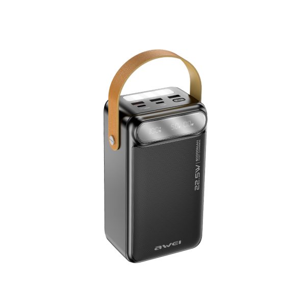 AWEI P101K 60000mAh Fast Charging Power Bank 22.5W fast charge - Image 3