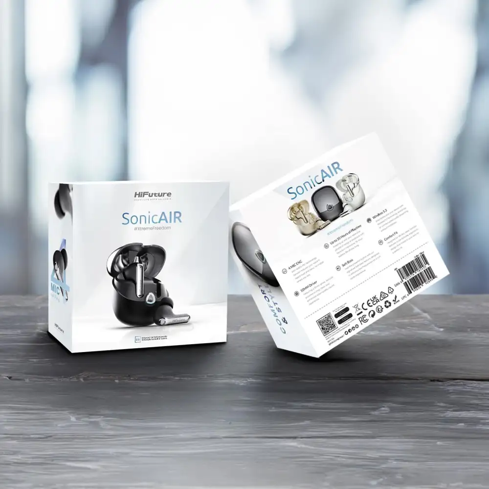 Hi-Future Sonic Air 4-mic Enc True Wireless Earbuds - Image 2