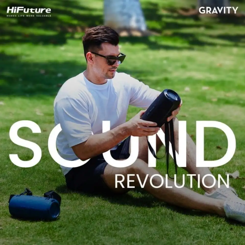 Hi-Future Gravity Portable Bluetooth Speaker - Image 2
