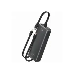 QCY Pulse PB20D 20000mAh Power Bank with 3 Built-in Cables