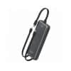 QCY Pulse PB10H 10000mAh Power Bank with 3 Built-in Cables