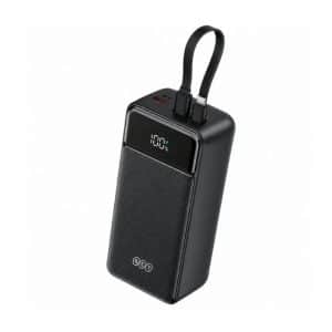 QCY Pulse PB30A 30000mAh Power Bank with Built-in Cables