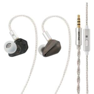 KEFINE Loric Titanium Composite Diaphragm HiFi IEM Earphones